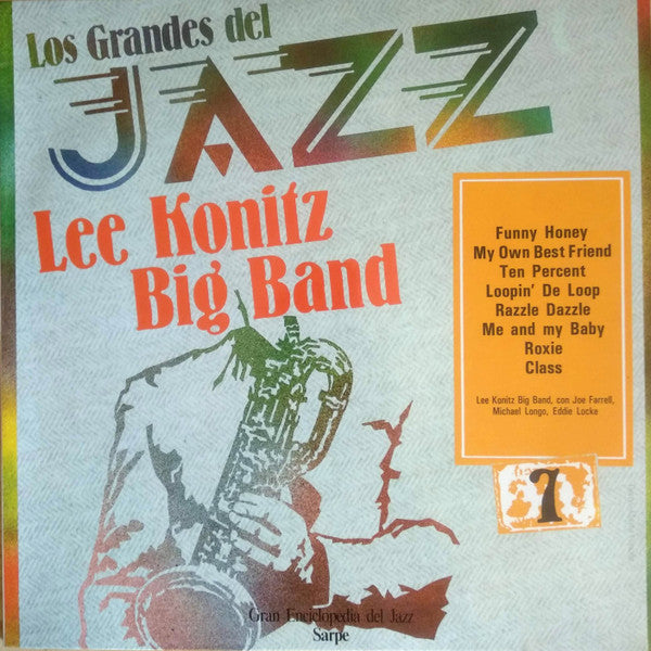 Lee Konitz Big Band : Los Grandes Del Jazz 7 (LP)