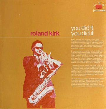 Roland Kirk : You Did It, You Did It (LP, Album, RE)