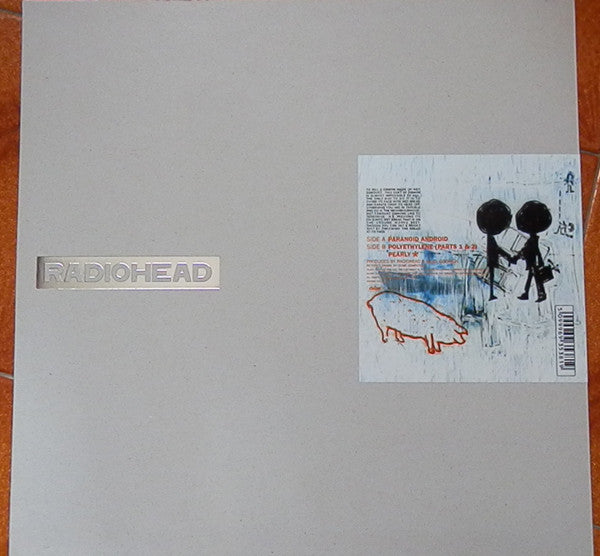 Radiohead : Paranoid Android (12", EP, RE)