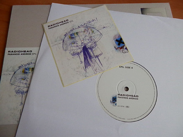 Radiohead : Paranoid Android (12", EP, RE)