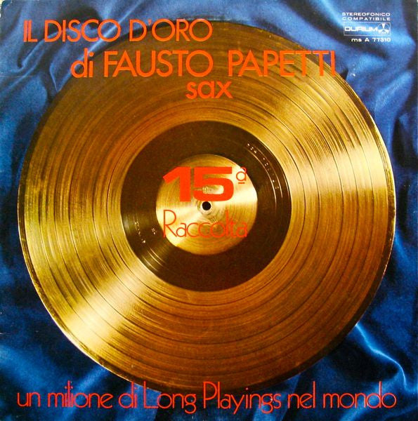 Fausto Papetti : 15a Raccolta (LP, Album, Gat)