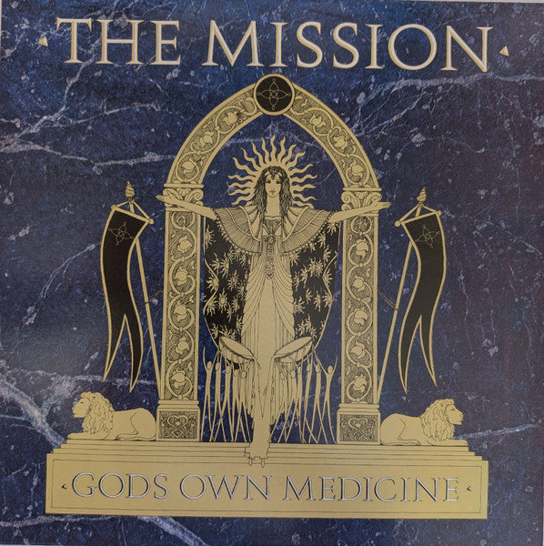 The Mission : Gods Own Medicine (LP, Album)
