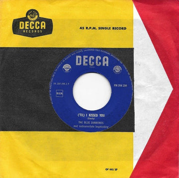 The Blue Diamonds : ('Til) I Kissed You (7", Mono, Big)