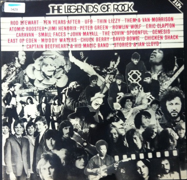 Various : The Legends Of Rock  (2xLP, Comp)