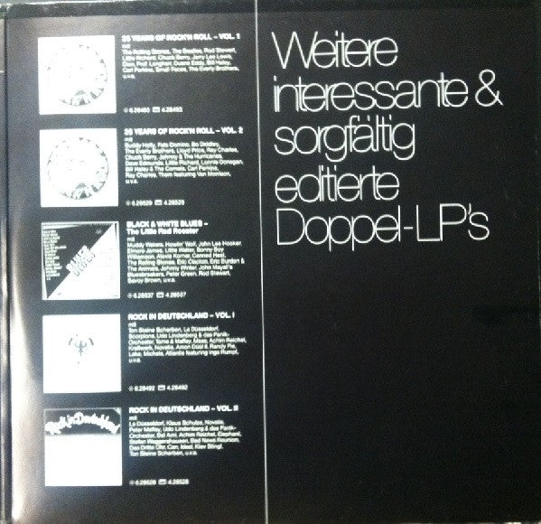 Various : The Legends Of Rock  (2xLP, Comp)