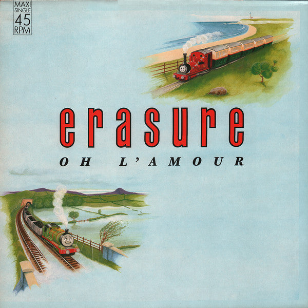 Erasure : Oh L'Amour (12", Maxi, Tho)