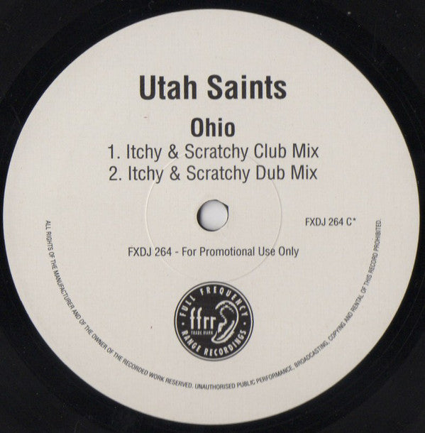 Utah Saints : Ohio (2x12", Single, Promo)