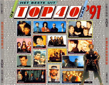 Various : Het Beste Uit De Top 40 Van '91 (2xCD, Comp)