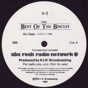 U2 : The Best Of The Biscuit (LP, Transcription + LP, S/Sided, Transcription)
