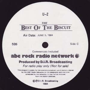 U2 : The Best Of The Biscuit (LP, Transcription + LP, S/Sided, Transcription)