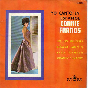 Connie Francis : Yo Canto En Español (7", EP, Mono)