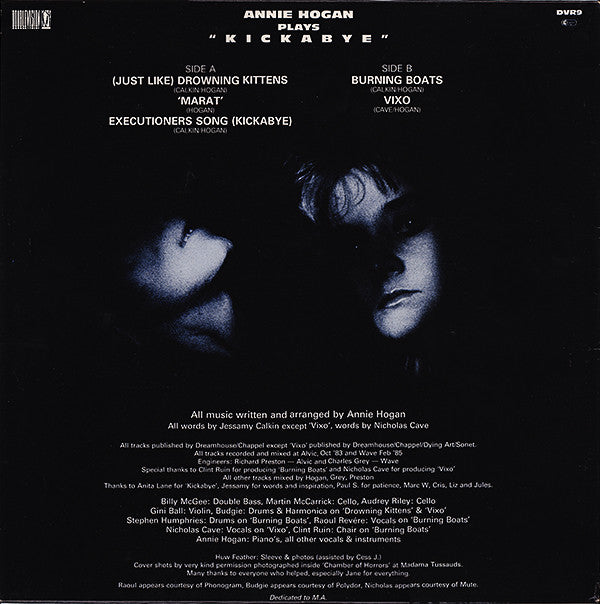 Annie Hogan : Annie Hogan Plays "Kickabye" (12")