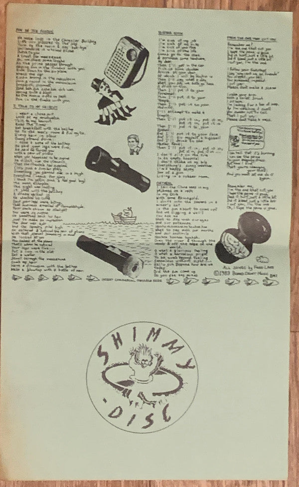 Fred Lane / Ron 'Pate's Debonairs : From The One That Cut You (LP, Album)