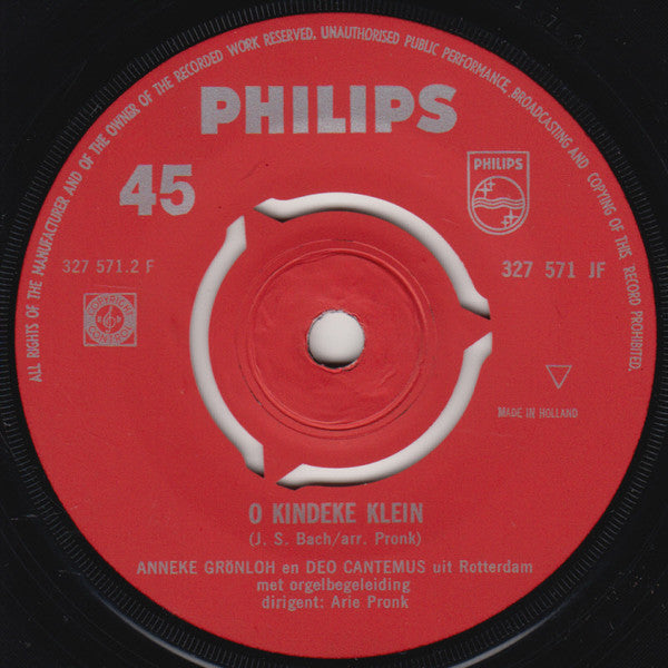 Anneke Grönloh : Stille Nacht, Heilige Nacht / O, Kindeke Klein (7", Single)