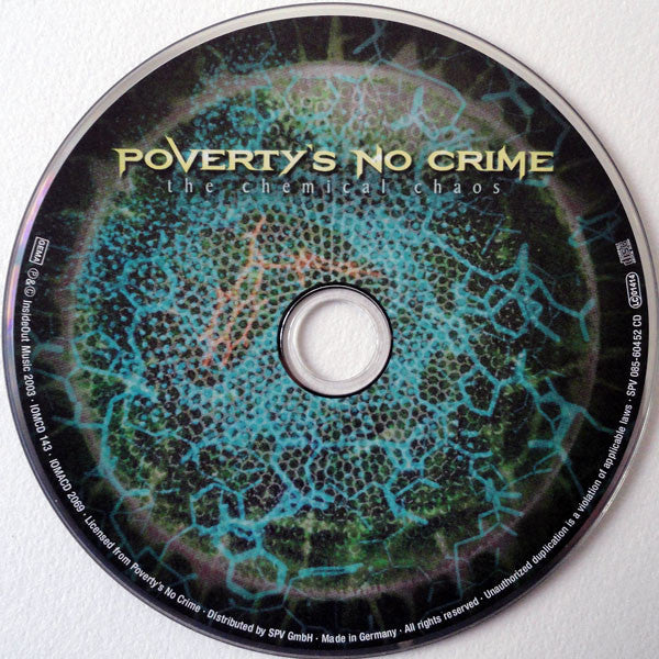 Poverty's No Crime : The Chemical Chaos (CD, Album, Promo)