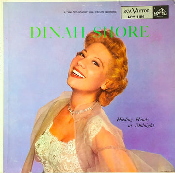 Dinah Shore : Holding Hands At Midnight (LP, Album, Mono)