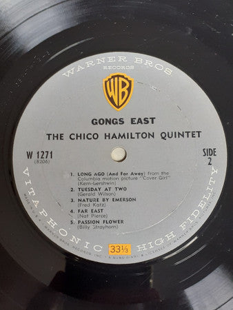 The Chico Hamilton Quintet : Gongs East! (LP, Album, Mono)