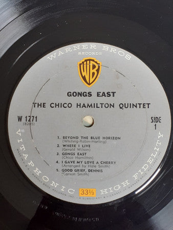 The Chico Hamilton Quintet : Gongs East! (LP, Album, Mono)