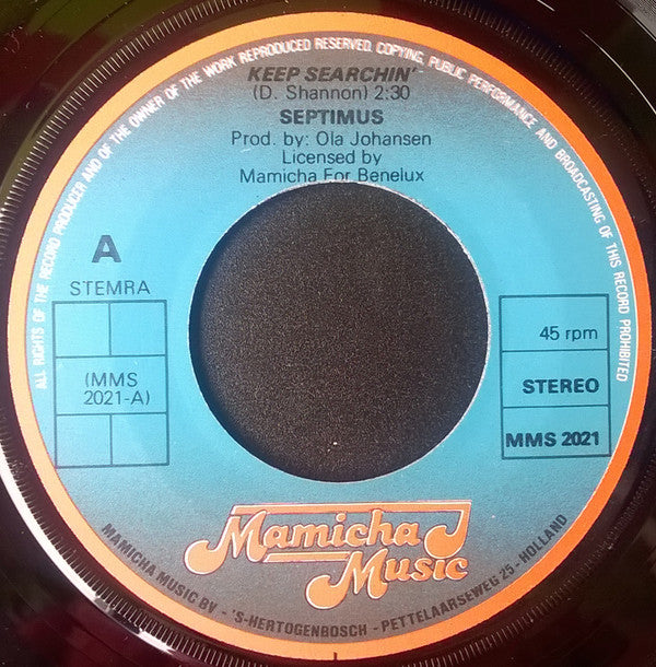 Septimus (2) : Keep Searchin' (7")