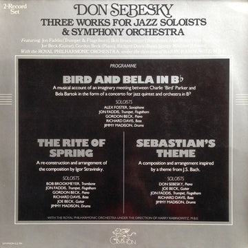 Don Sebesky : Three Works For Jazz Soloists & Symphony Orchestra (2xLP, Album)