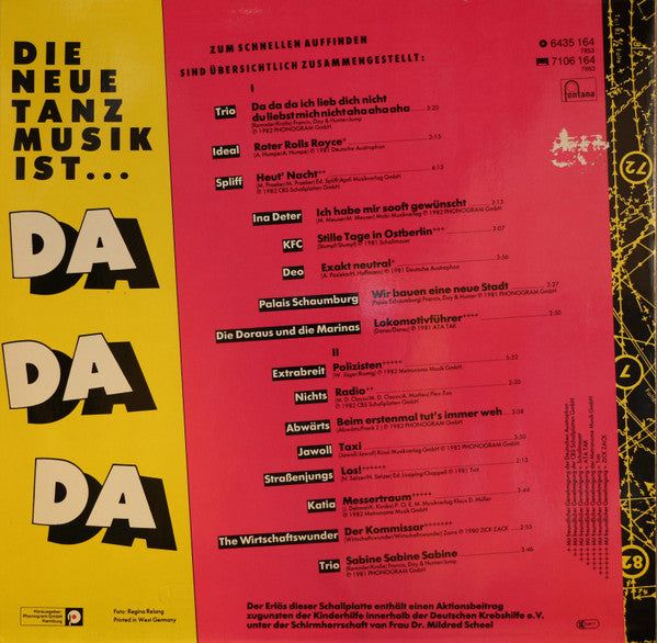 Various : Die Neue Tanzmusik Ist...Da Da Da (LP, Comp)