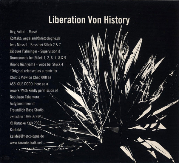 Wechsel Garland : Liberation Von History (CD, Album)