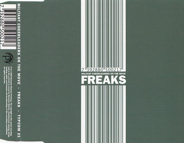 Militant Cheerleaders On The Move : Freaks (CD, Maxi)