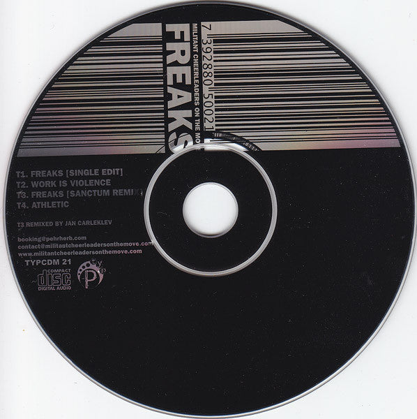Militant Cheerleaders On The Move : Freaks (CD, Maxi)