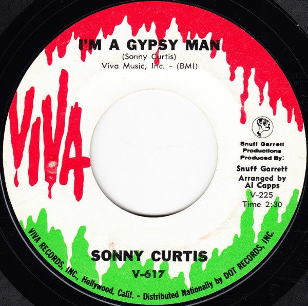 Sonny Curtis : I Wanna Go Bummin' Around (7")
