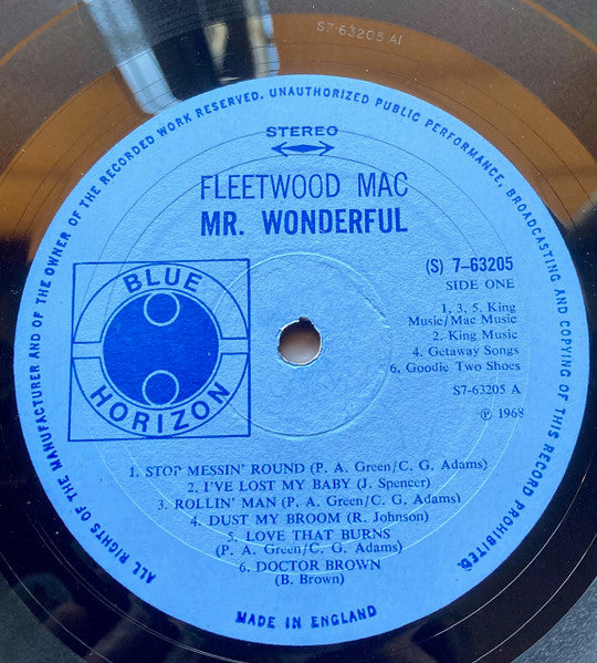 Fleetwood Mac : Mr. Wonderful (LP, Album)