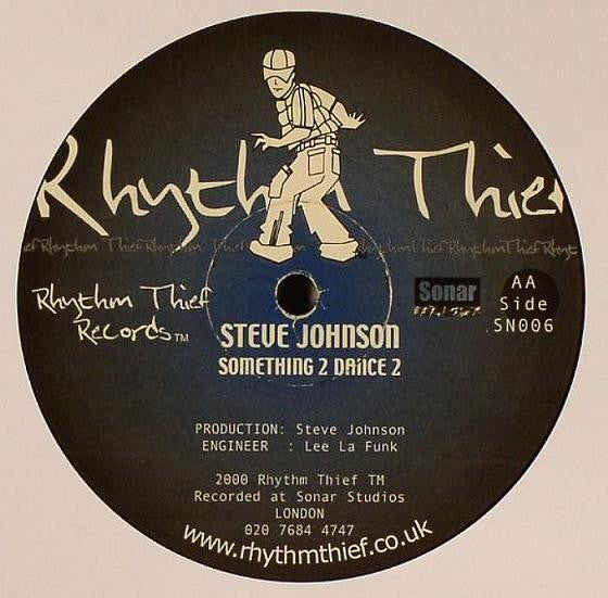 Steve Johnson : Dancefloor Dangerous / Something 2 Dance 2 (12")