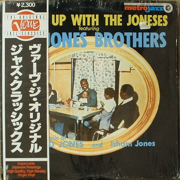 The Jones Brothers (4) : Keepin' Up With The Joneses (LP, Album, RE)