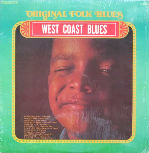 Various : West Coast Blues (LP, Comp, RE)