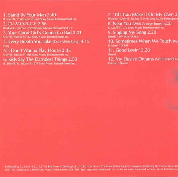 Tammy Wynette : The Definitive Collection (CD, Comp)