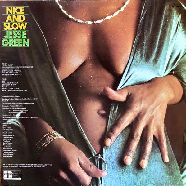 Jesse Green : Nice And Slow (LP, Album)