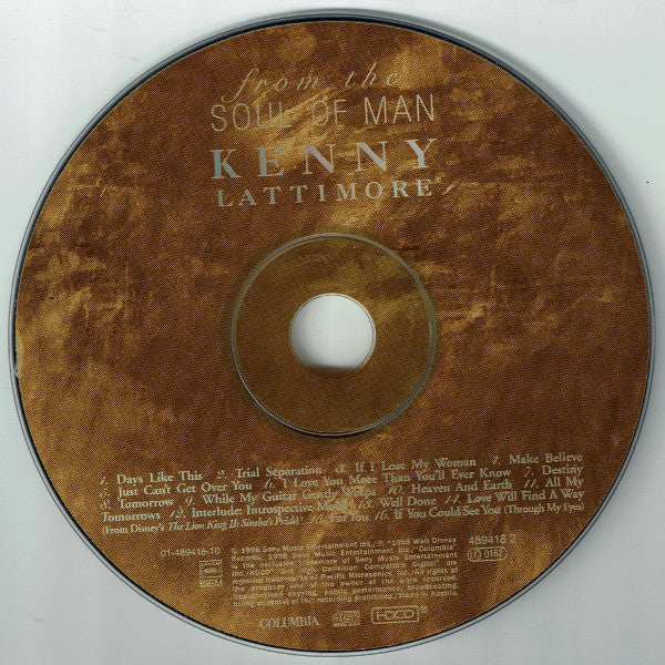 Kenny Lattimore : From The Soul Of Man (HDCD, Album)