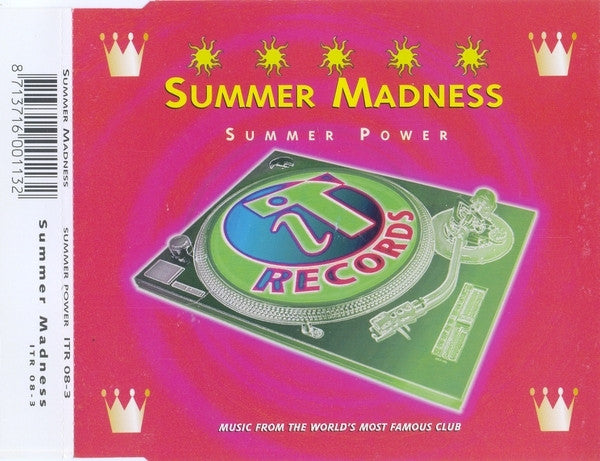 Summer Madness : Summer Power (CD, Maxi)