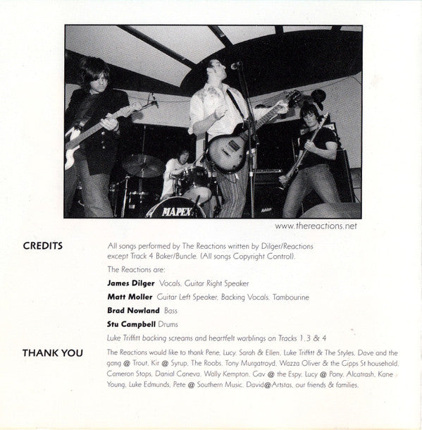 The Reactions (5), The Styles (9) : Isolation Breeds Strange Creatures (CD)