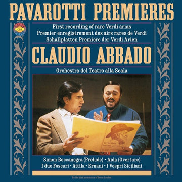 Pavarotti*, Claudio Abbado, Orchestra Del Teatro Alla Scala : Pavarotti Premieres (LP, Gat)