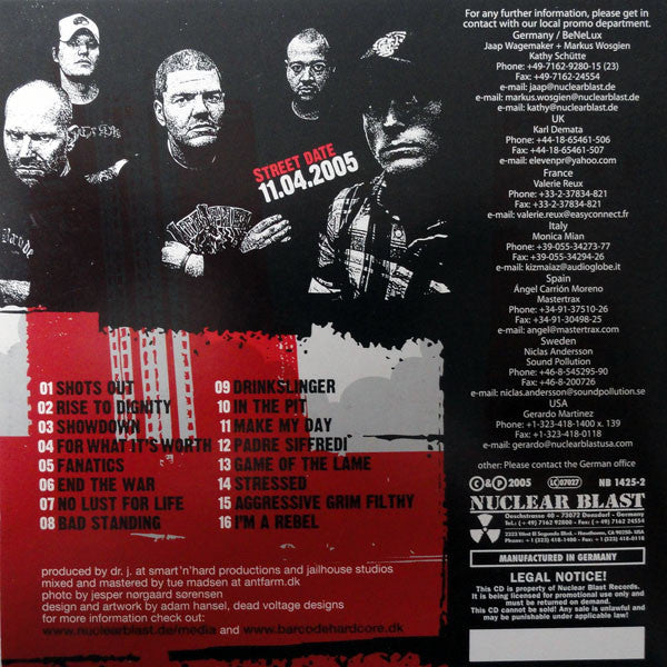 Barcode (6) : Showdown (CD, Album, Promo)