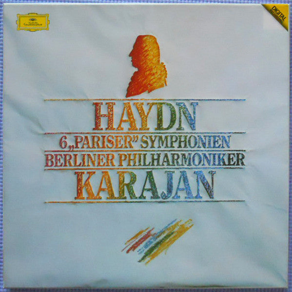 Joseph Haydn – Berliner Philharmoniker, Herbert von Karajan : 6 „Pariser“ Symphonien (3xLP + Box)