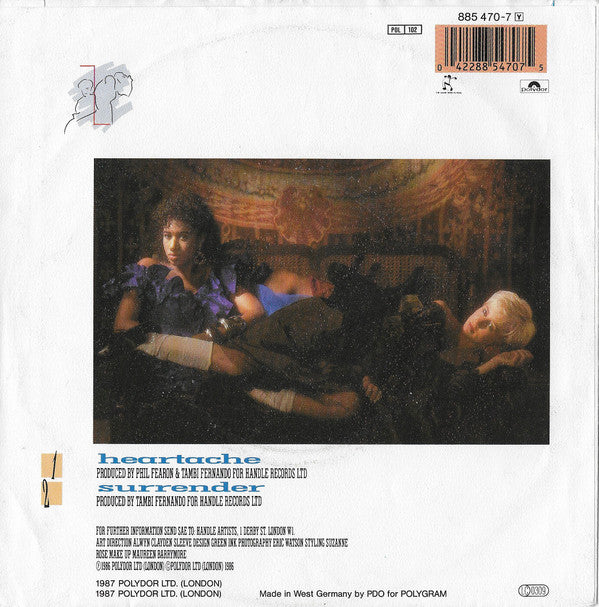 Pepsi & Shirlie : Heartache (7", Single)