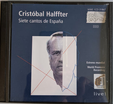 Cristóbal Halffter : Siete Cantos De España (CD, Album)