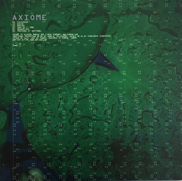 Axiome : Il Pleut Des Cordes (12")