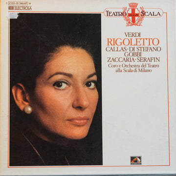 Giuseppe Verdi, Maria Callas · Giuseppe di Stefano, Tito Gobbi, Nicola Zaccaria · Tullio Serafin, Coro Del Teatro Alla Scala  E Orchestra Del Teatro Alla Scala : Rigoletto (2xLP, Mono, RE + Box)