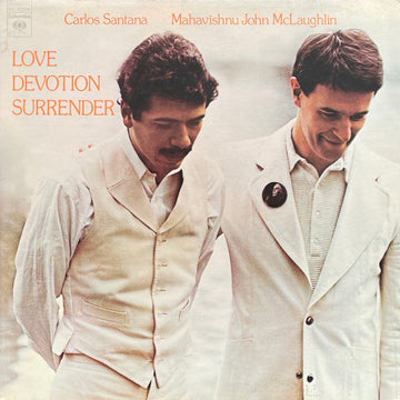 Carlos Santana & John McLaughlin : Love Devotion Surrender (LP, Album)