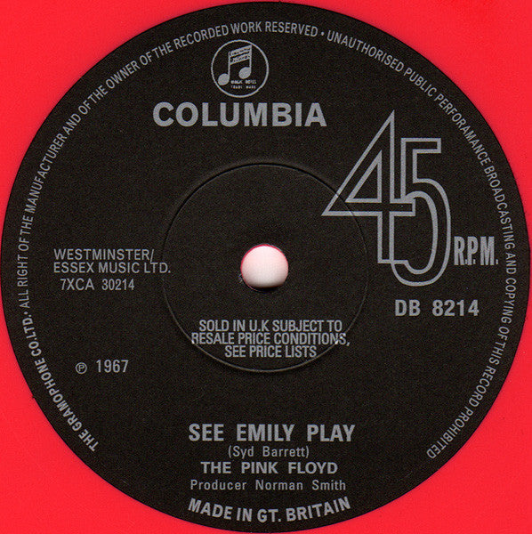 Pink Floyd : See Emily Play (7", RSD, Single, Mono, Ltd, RE, Pin)