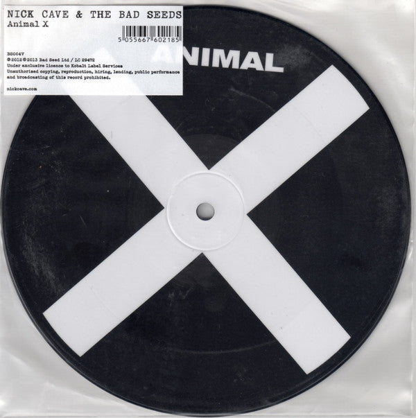 Nick Cave & The Bad Seeds : Animal X  (7", RSD, Ltd, Pic)