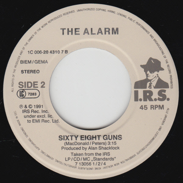 The Alarm : Raw (7", Single)