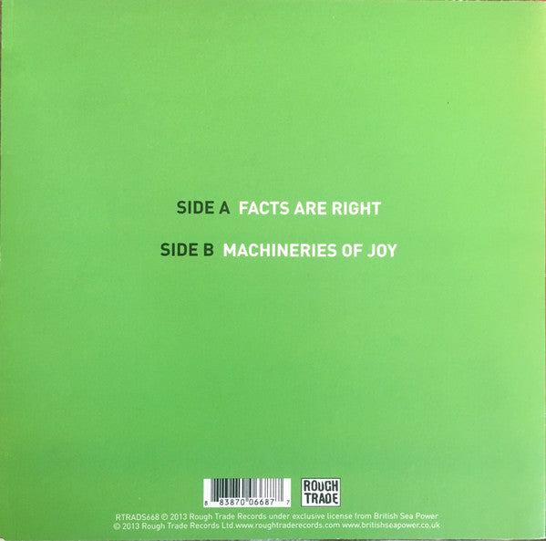 British Sea Power : Facts Are Right (7", RSD, Ltd)